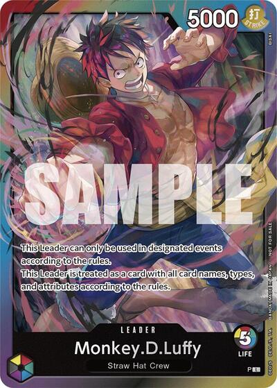 Monkey.D.Luffy (Sealed Battle 2024 Vol. 2) #promo One Piece Promotion Cards