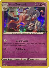 Hisuian Zoroark #76 Miscellaneous Cards & Products