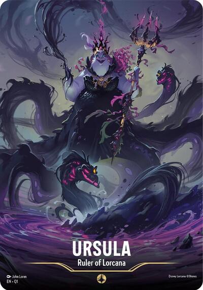 Ursula - Ruler of Lorcana (Oversized) #promo Illumineer's Quest: Deep Trouble