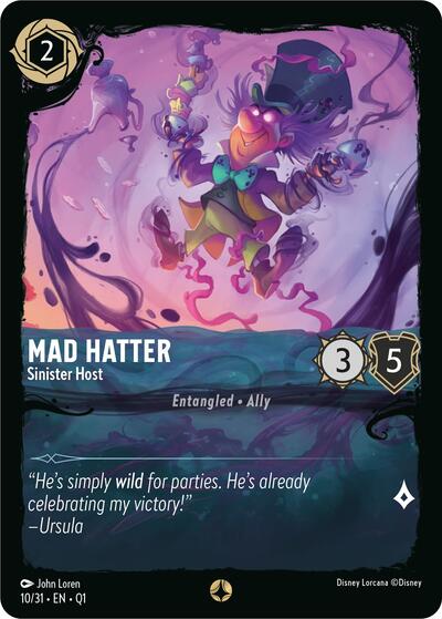 Mad Hatter - Sinister Host #10 Illumineer's Quest: Deep Trouble