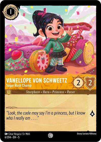Vanellope von Schweetz - Sugar Rush Champ #6 Shimmering Skies