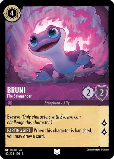 Bruni - Fire Salamander #40 Shimmering Skies
