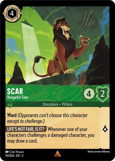 Scar - Vengeful Lion #93 Shimmering Skies