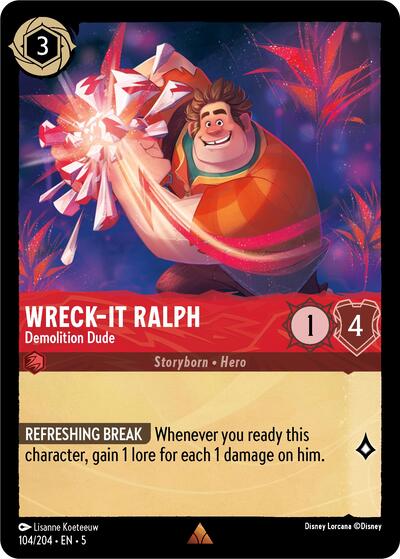 Wreck-It Ralph - Demolition Dude #104 Shimmering Skies