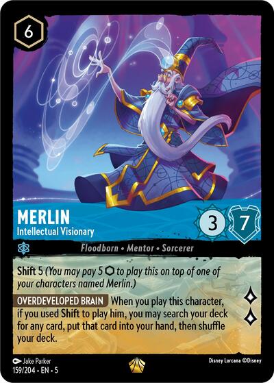Merlin - Intellectual Visionary #159 Shimmering Skies