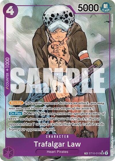 Trafalgar Law (TR) #ST10-010 500 Years in the Future