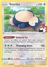 Snorlax #143 Prize Pack Series Cards