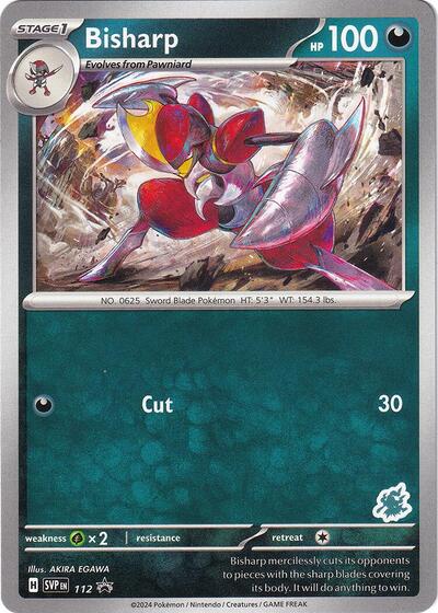 Bisharp - Darkrai Deck #112 Battle Academy 2024