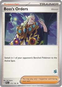 Boss's Orders - Darkrai Deck #172 Battle Academy 2024