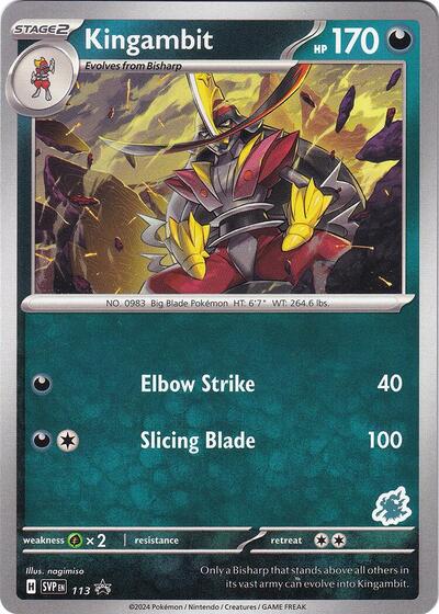 Kingambit - Darkrai Deck #113 Battle Academy 2024