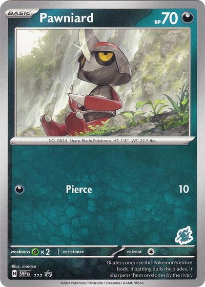 Pawniard - Darkrai Deck #111 Battle Academy 2024
