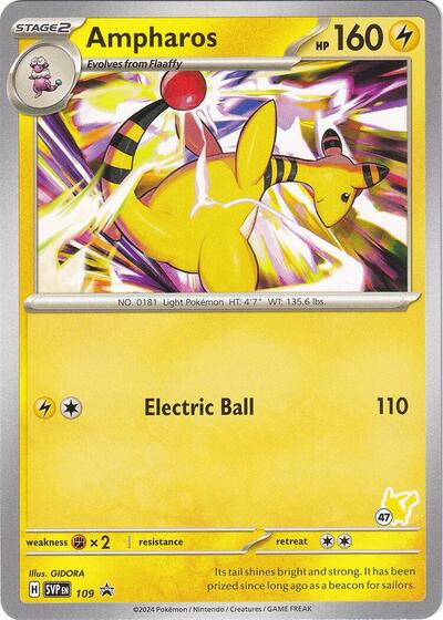 Ampharos - Pikachu 47 #109 Battle Academy 2024