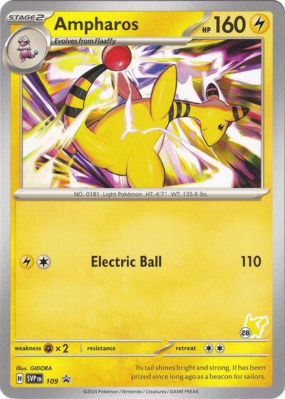 Ampharos - Pikachu 28 #109 Battle Academy 2024