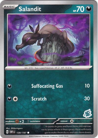 Salandit - Darkrai Deck #139 Battle Academy 2024