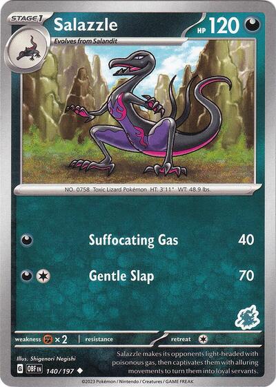 Salazzle - Darkrai Deck #140 Battle Academy 2024