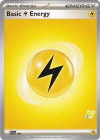 Basic Lightning Energy - Pikachu 3 #4 Battle Academy 2024