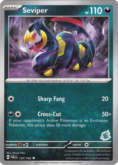 Seviper - Darkrai Deck #137 Battle Academy 2024