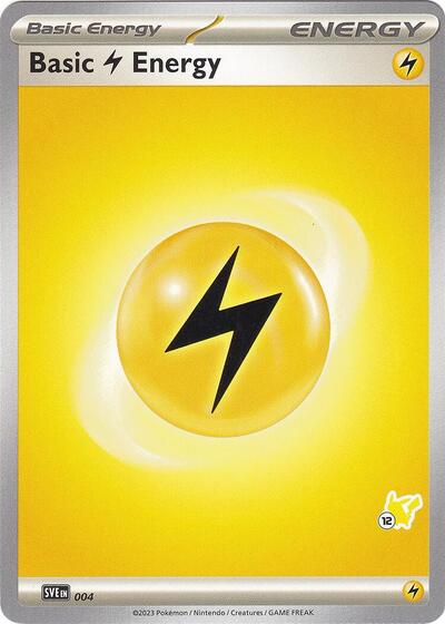 Basic Lightning Energy - Pikachu 12 #4 Battle Academy 2024