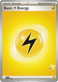 Basic Lightning Energy - Pikachu 24 #4 Battle Academy 2024