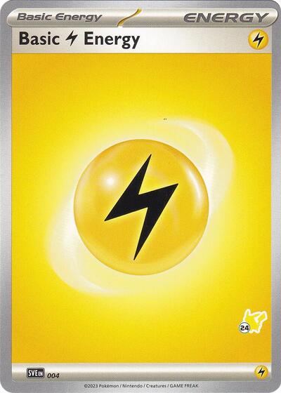 Basic Lightning Energy - Pikachu 24 #4 Battle Academy 2024
