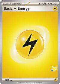 Basic Lightning Energy - Pikachu 39 #4 Battle Academy 2024