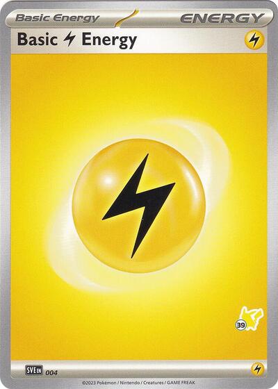 Basic Lightning Energy - Pikachu 39 #4 Battle Academy 2024