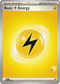 Basic Lightning Energy - Pikachu 48 #4 Battle Academy 2024