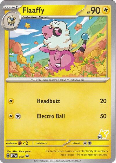 Flaaffy - Pikachu 53 #108 Battle Academy 2024