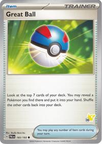 Great Ball - Pikachu 38 #183 Battle Academy 2024