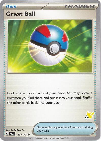 Great Ball - Pikachu 38 #183 Battle Academy 2024