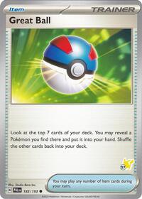 Great Ball - Pikachu 57 #183 Battle Academy 2024