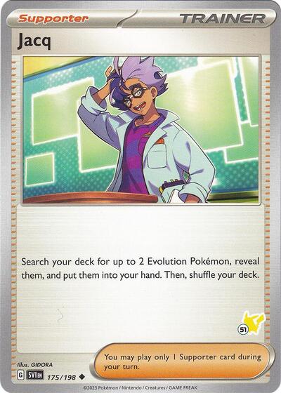 Jacq - Pikachu 51 #175 Battle Academy 2024