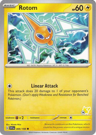 Rotom - Pikachu 14 #69 Battle Academy 2024