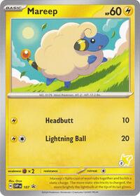 Mareep - Pikachu 2 #107 Battle Academy 2024