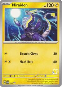 Miraidon - Pikachu 23 #148 Battle Academy 2024