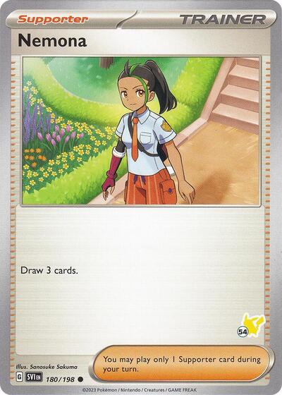 Nemona - Pikachu 54 #180 Battle Academy 2024