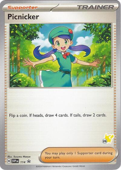 Picnicker - Pikachu 26 #114 Battle Academy 2024