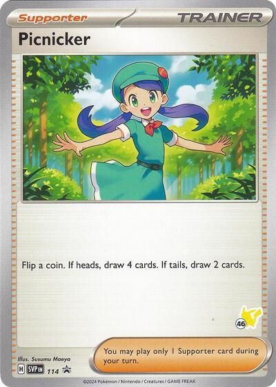 Picnicker - Pikachu 46 #114 Battle Academy 2024