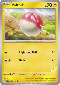 Voltorb - Pikachu 1 #66 Battle Academy 2024