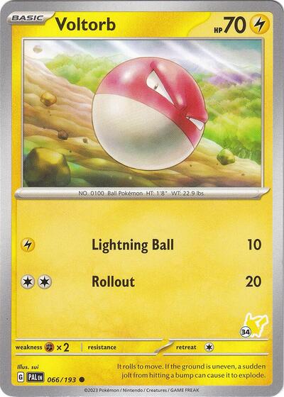 Voltorb - Pikachu 34 #66 Battle Academy 2024