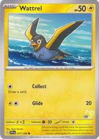 Wattrel - Pikachu 58 #77 Battle Academy 2024