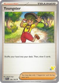 Youngster - Pikachu 21 #198 Battle Academy 2024