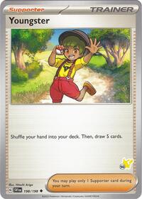 Youngster - Pikachu 50 #198 Battle Academy 2024