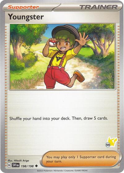 Youngster - Pikachu 59 #198 Battle Academy 2024
