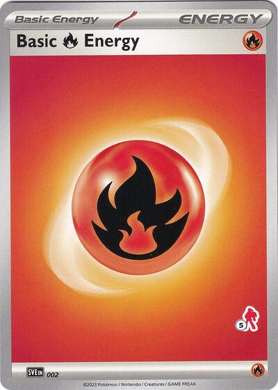 Basic Fire Energy - Armarouge 5 #2 Battle Academy 2024