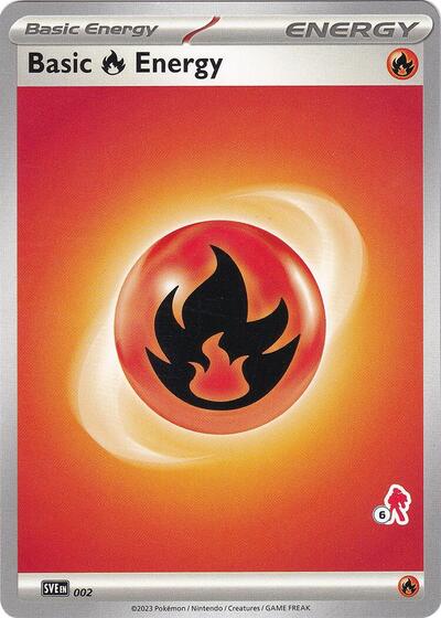 Basic Fire Energy - Armarouge 6 #2 Battle Academy 2024