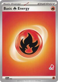 Basic Fire Energy - Armarouge 8 #2 Battle Academy 2024