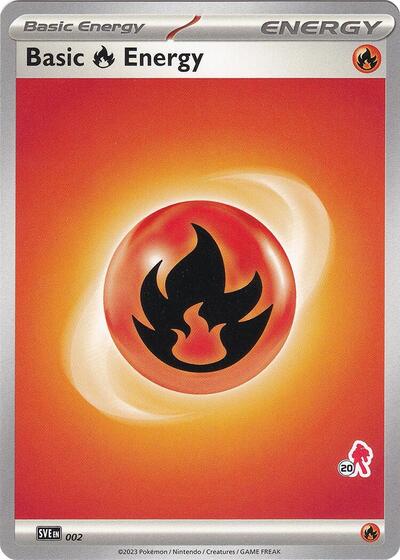 Basic Fire Energy - Armarouge 20 #2 Battle Academy 2024