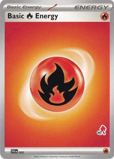 Basic Fire Energy - Armarouge 32 #2 Battle Academy 2024