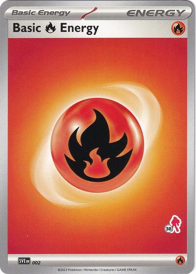 Basic Fire Energy - Armarouge 38 #2 Battle Academy 2024